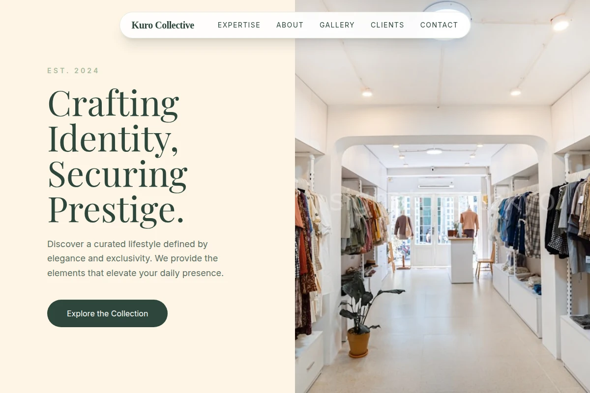 Minimalist Boutique