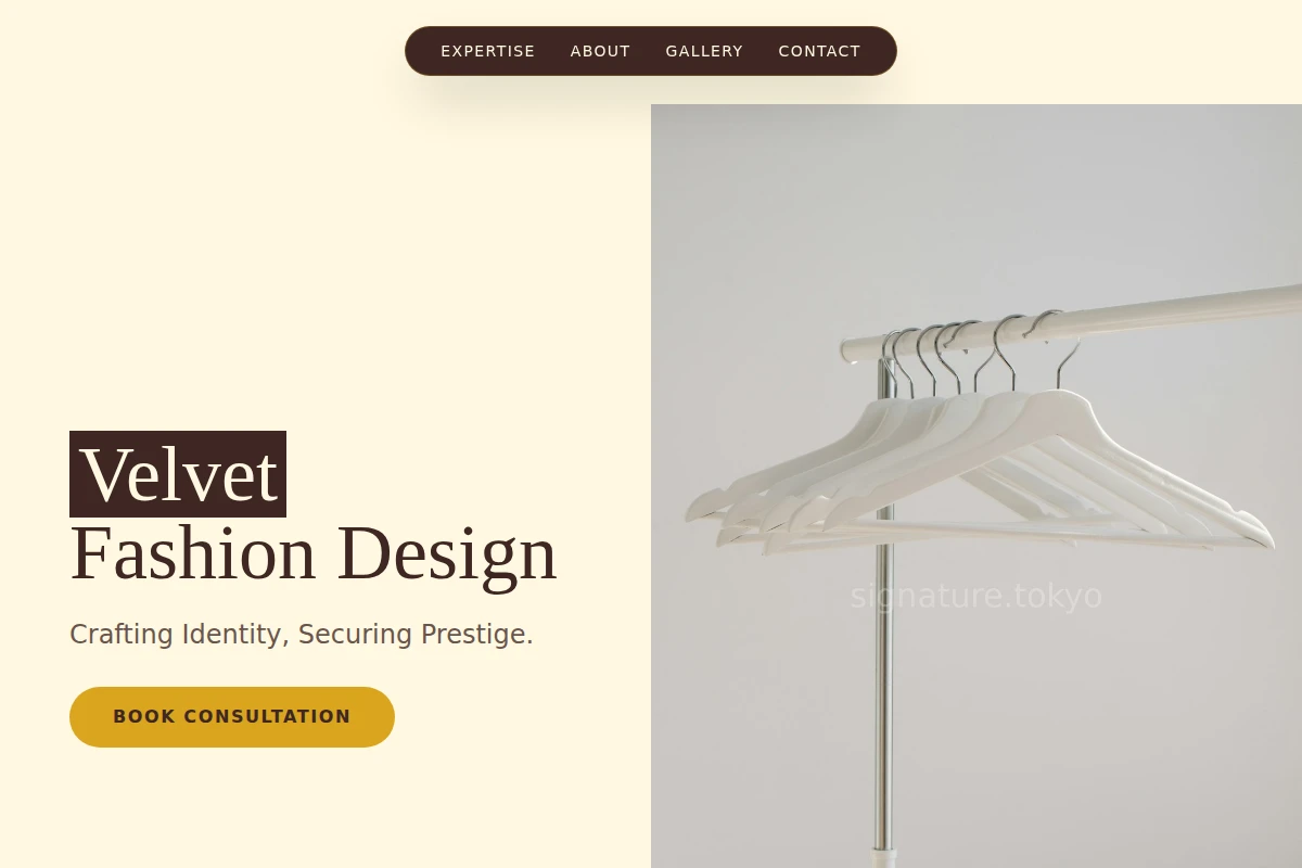 Velvet Fashion Design