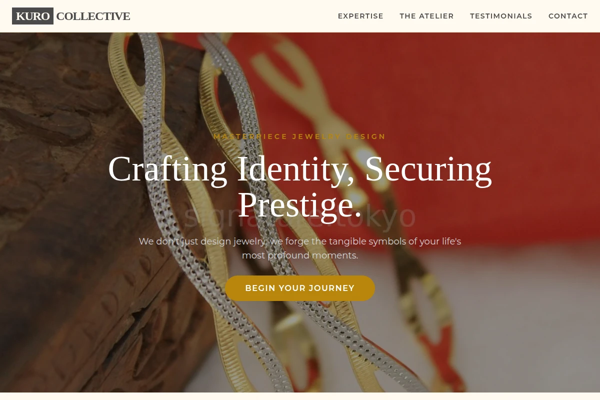 Masterpiece Jewelry Design