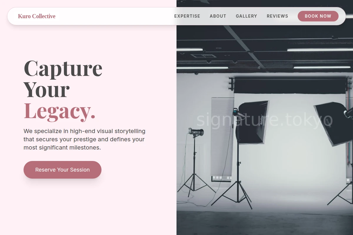 Portfolio Photography Studio